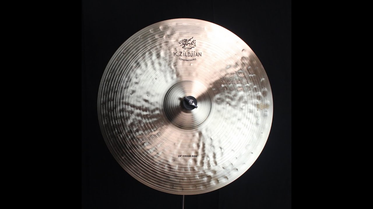 Zildjian 19" K Constantinople Crash Ride 1579g YouTube