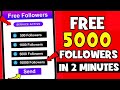 How to Increase FREE INSTAGRAM FOLLOWERS in 2025 | How to Get Free Followers on instagram in 2025