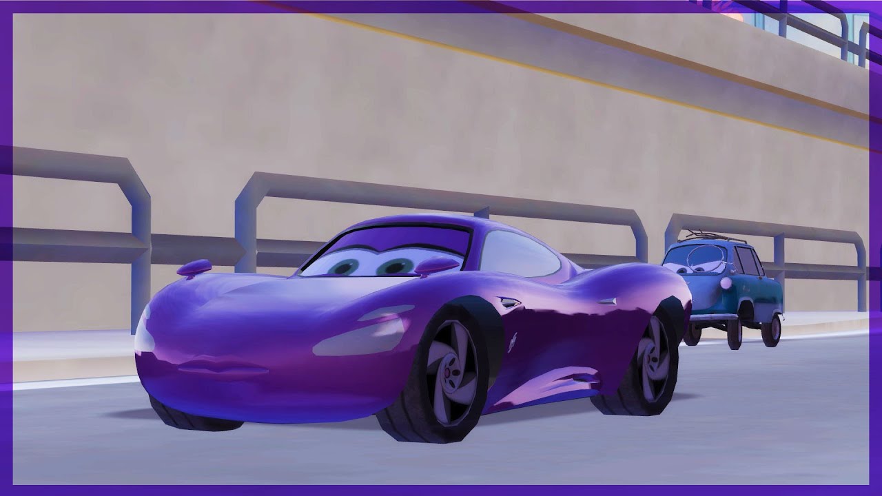 Cars 2 The Video Game Holley Shiftwell Terminal sprint YouTube
