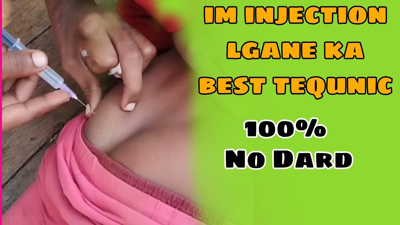 Injection In Bottom intramuscular injection in the bottom | girl buttock injection ...