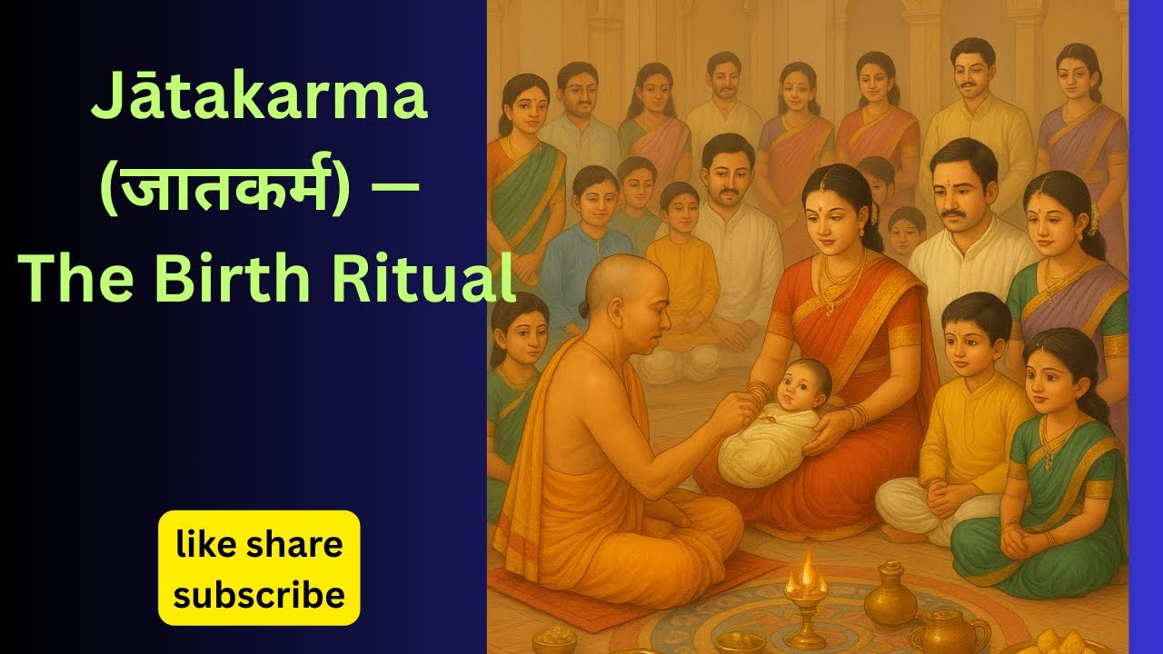 Jatakarma Ritual Jāatakarma (जातकर्म) — The Birth Ritual One of the shodasha Samskaras ...