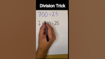 Division Trick | Easy division tricks for large numbers | Fast division trick