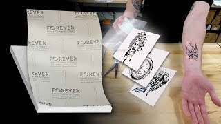 Celebrity Forever Temporary Tattoo Paper Tutorial Profile