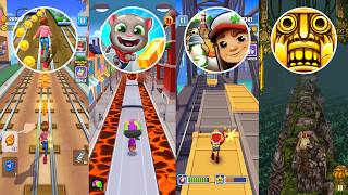 Subway Princess Runner 🆚 Talking Tom Gold Run 🆚 Subway Surfers 🆚 Temple Run screenshot 4