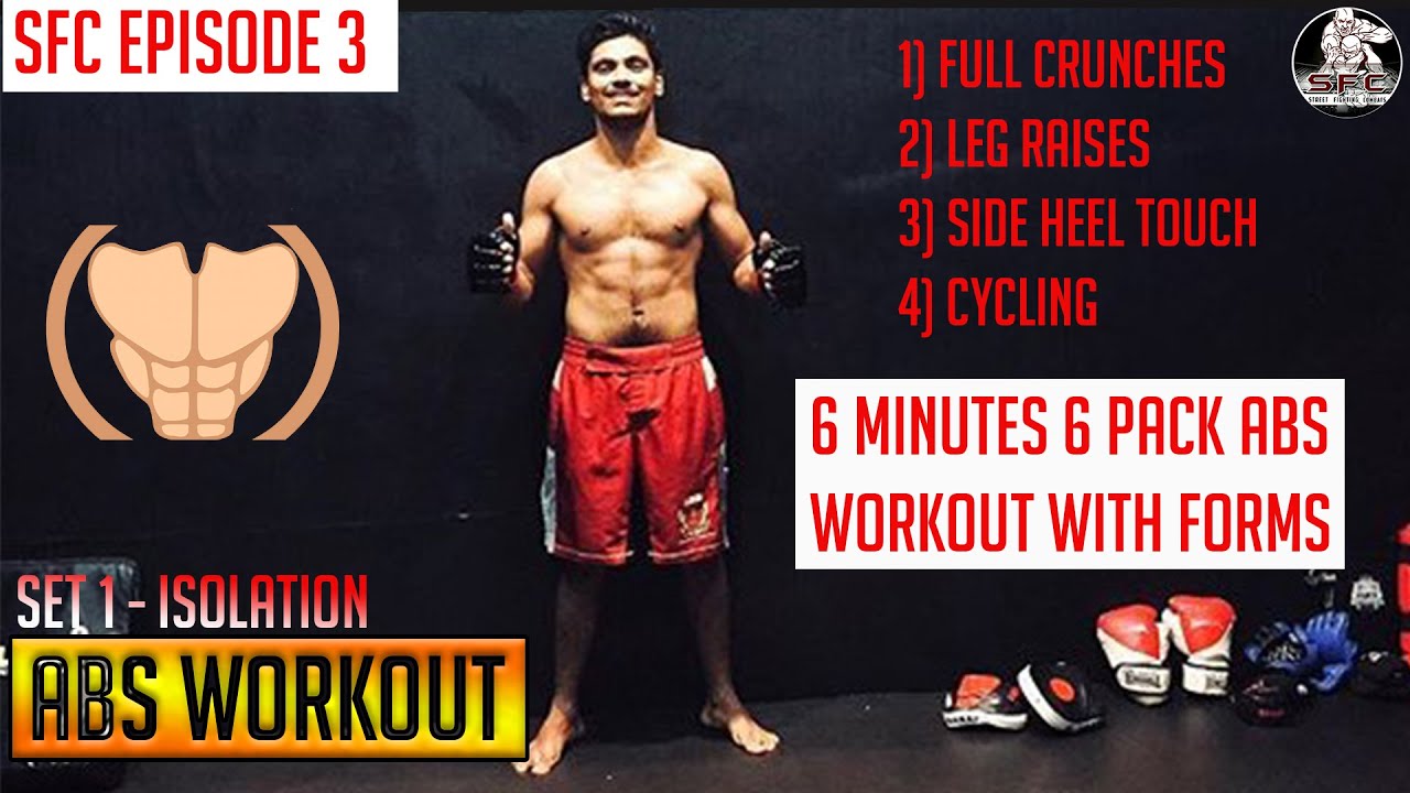 Episode 3 6 Packs ABS Workout Set 1 in Lockdown Hindi
