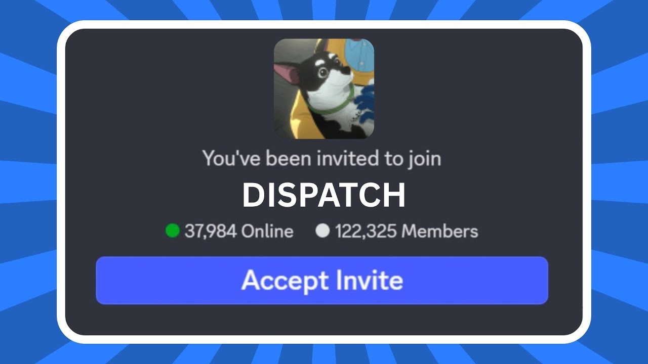 How to Join Dispatch Discord Server - YouTube