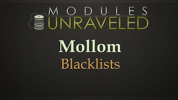 Drupal 7: Mollom - Blacklists