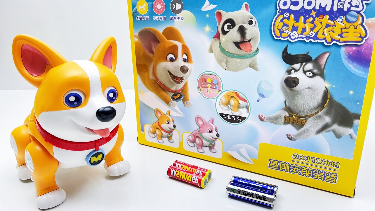 9-Minute Electric Toy Unboxing: Smart and Adorable Corgi ASMR Toy Review