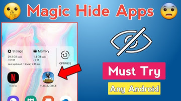How to Hide Apps on Android in 2024 | Magic Hide Android Apps