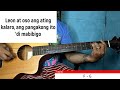 Jw song  aking anak guitar cover with chords  lyrics