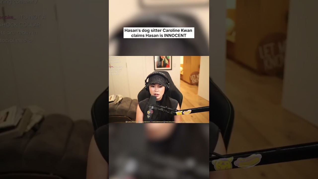Hasan’s Dog Sitter Caroline Kwan Claims Hasan Is Innocent And He Didn’t Shock The Dog! 