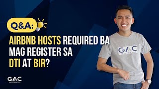 AirBnB hosts required ba mag register sa DTI at BIR