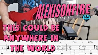 Alexisonfire - This Could Be Anywhere In The World (guitar cover) + screen tabs