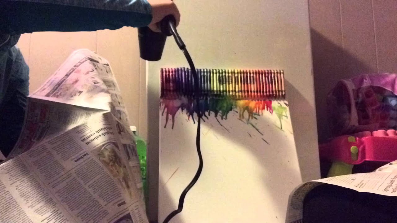 Melting Crayons Phases of Matter Project YouTube