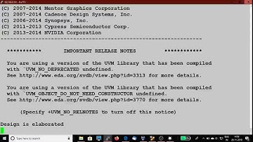 atssim demo: Compilation and simulation of a uvm based testcase using atssim
