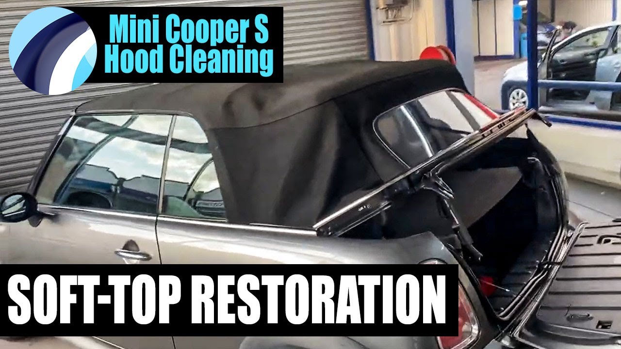 Soft Top Restoration Mini Cooper S YouTube
