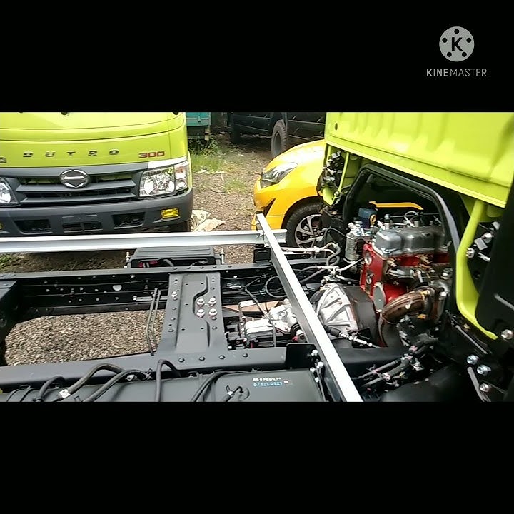 mobil  kecil dengan sasis panjang hino dutro 110ps!story wa truk terbaru