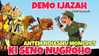 DEERR🔥BAGONG LUCU NGEPRUK MENTERI// WAYANG KULIT KI SENO NUGROHO