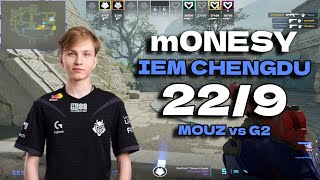 CS2 POV G2 m0NESY (22/9) vs MOUZ (Ancient) IEM Chengdu 2024 Semi-final