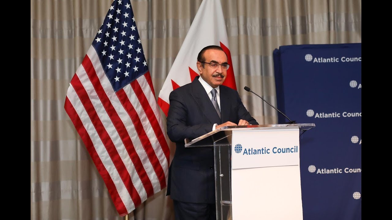 HE Interior Minister attends a conference by the Atlantic Council on US