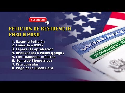 Video: Solicitud De Residencia 2020