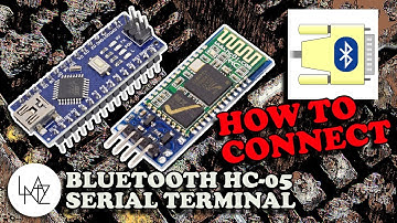 BLUETOOTH SERIAL TERMINAL - CONNECTION #ArduinoSessions