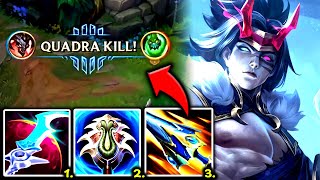 KAYN TOP IS THE NEW #1 OFF-META KING AND I LOVE IT (QUADRA KILL) - S14 Kayn TOP Gameplay Guide