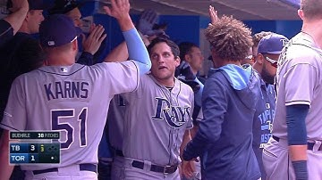 TB@TOR: Mahtook lifts a two-run homer to right field