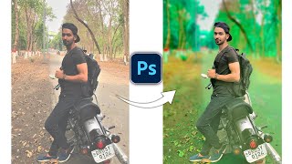 How To Edit Green Tone Photo🔥 | Green Tone Photo Editing | Green Color Effect | Photoshop Tutorial