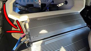 POWER WIRE ON SUBS!? WHAT COULD GO WRONG?