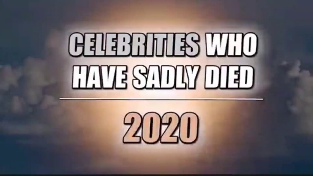 Celebrities Who Died In 2020 - From Sean Connery to Barbara Windsor R.I.P 🕯 