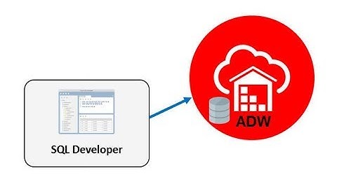 Connect SQL Developer to ADWC and Create Tables