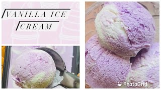 Two In One Vanilla Ice Cream | Easy Homemade Vanilla Ice Cream | Layered Vanilla Ice Cream screenshot 2