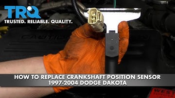 How To Replace Crankshaft Position Sensor 1997-2004 Dodge Dakota