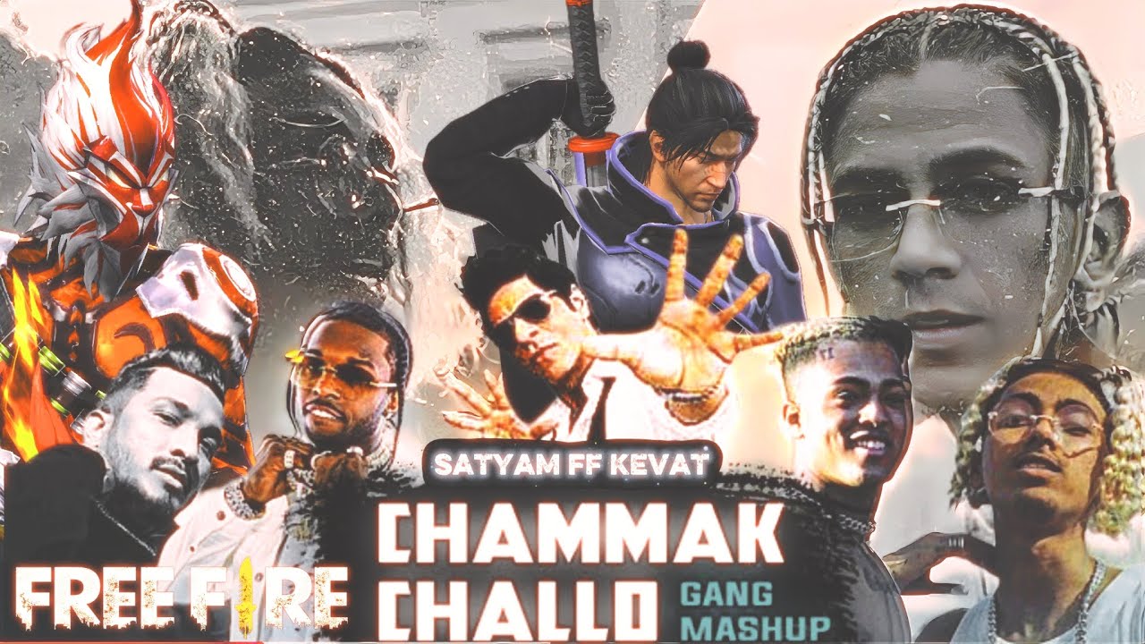 Chammak Challo Megamix 💃🔥 | Prod. Tanzim Kazi | Free Fire Romantic Edit 🎮❤️ | @SATYAM_FF_KEVAT