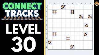 Connect Tracks: Logic Puzzle Level 30 Walkthrough screenshot 1