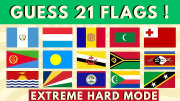 Guess the Country by the Flag | Impossible Flag Challenge 🔥