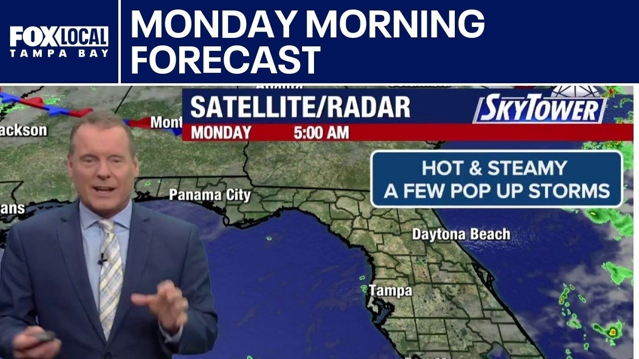 Tampa weather | Monday morning forecast
