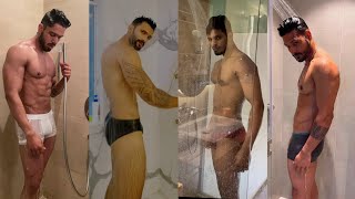 Fit Indian Muscle Men in Shower 🚿