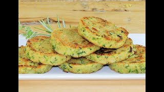 GOLDEN ZUCCHINI BURGER WITHOUT FRYING WITHOUT OVEN recipe zucchini without oven