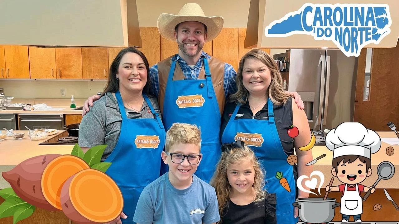 Da Roça pra Diversão! JoCo Grows e Cowboy Jack preparam Batatas Doces da Carolina do Norte 🤠🌱🍠