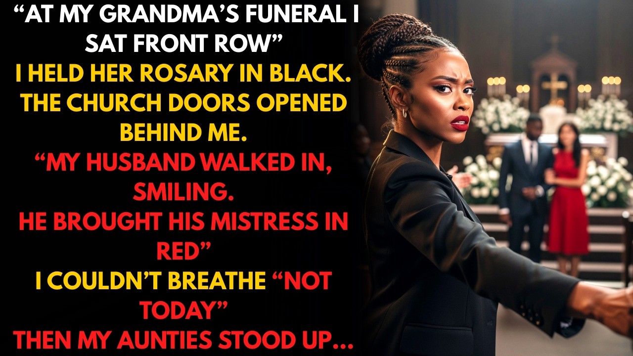He Brought His Side Chick to My Grandma’s Funeral — Then My Aunties Stood Up...