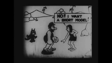 Felix the Cat - 1922 -  The Stone Age