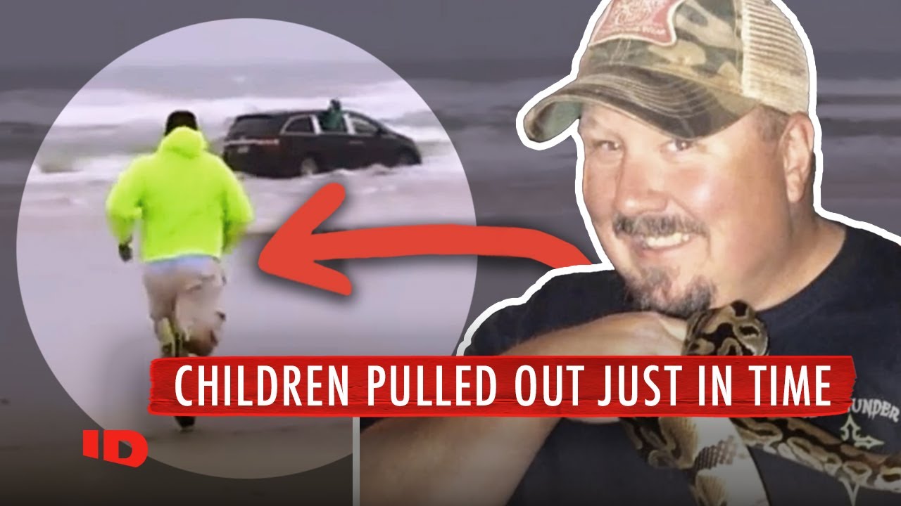 Heroic Bystanders Saves Children From Mother Driving Van Into Ocean | Crimes Gone Viral | ID