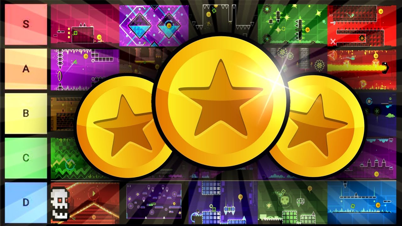 Ranking EVERY Secret Coin in Geometry Dash - YouTube