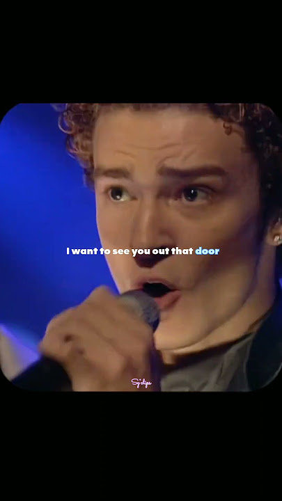 *NSYNC Bye, Bye,Bye (lyrics)  (concert). (march 10 2000)