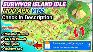 Survivor Island-Idle Game MOD APK | Unlimited Resources | No Ads