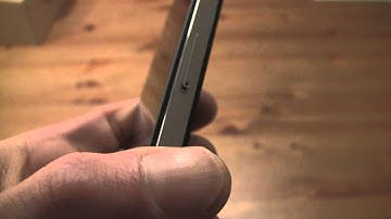 How to insert SIM card into iPhone 4 S