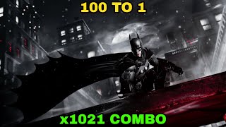 Batman: Arkham Origins - 100 to 1 - The x1000+ Combo! Merry Christmas! 🎅🥳