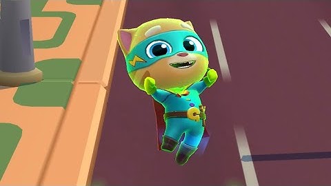 Talking Tom Hero Dash - Special Events: Speed Run ( Talking Ginger ) Gameplay